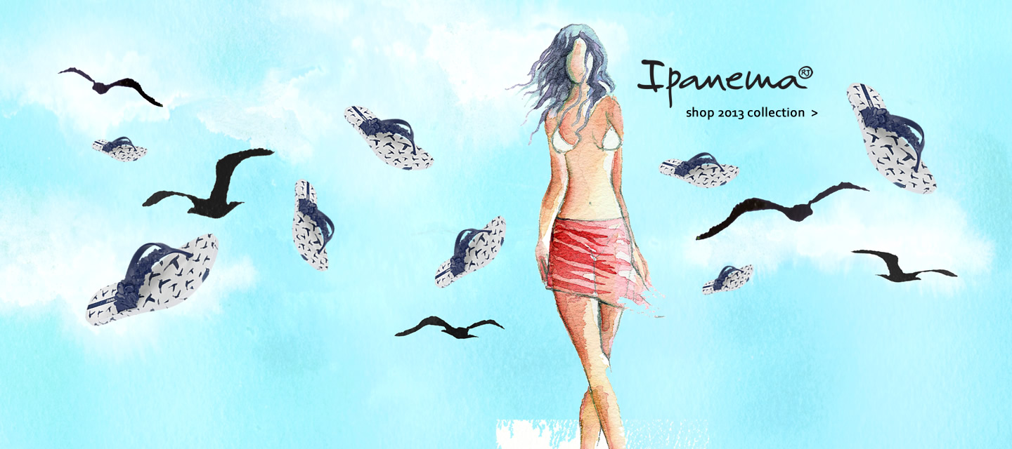 Ipanema flip flops 2013