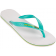 White/Turquoise